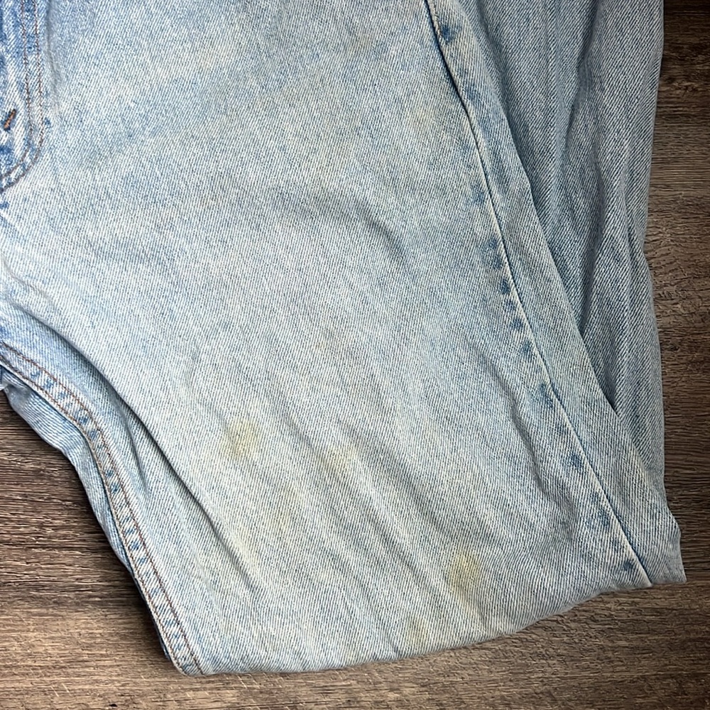 Levi’s Vtg 90s Men's Relaxed Light Blue Jeans Sz 32x30 ❤️ - Picture 2 of 6